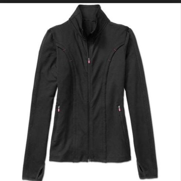 Athleta Jackets & Blazers - ATHLETA "Love" Black Jacket Size XL